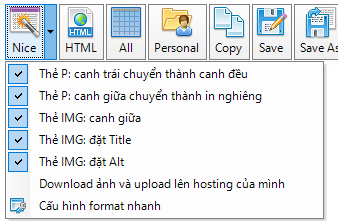 Phần mềm soạn thảo HTML iClick Editor