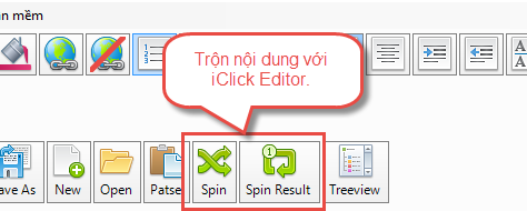 Soạn bài và trộn bài đăng với iClick Editor