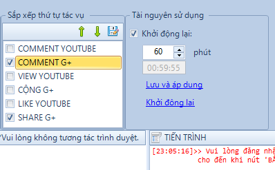 Công cụ G+ tăng cộng, comment, chia sẻ cho link nội dung Google Plus