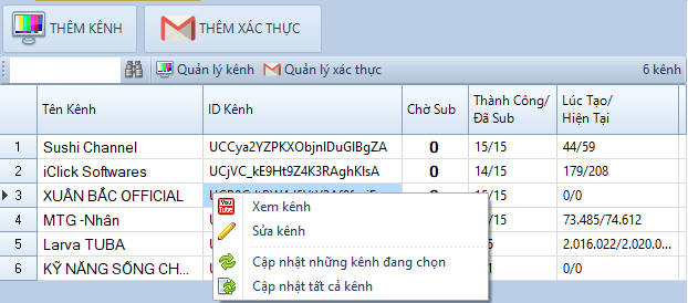 Phần mềm của chúng