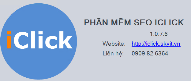Phần mềm seo iClick