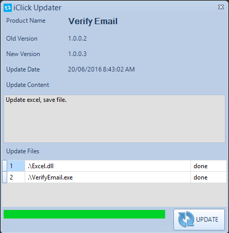 Hướng dẫn update Verify Email iClick
