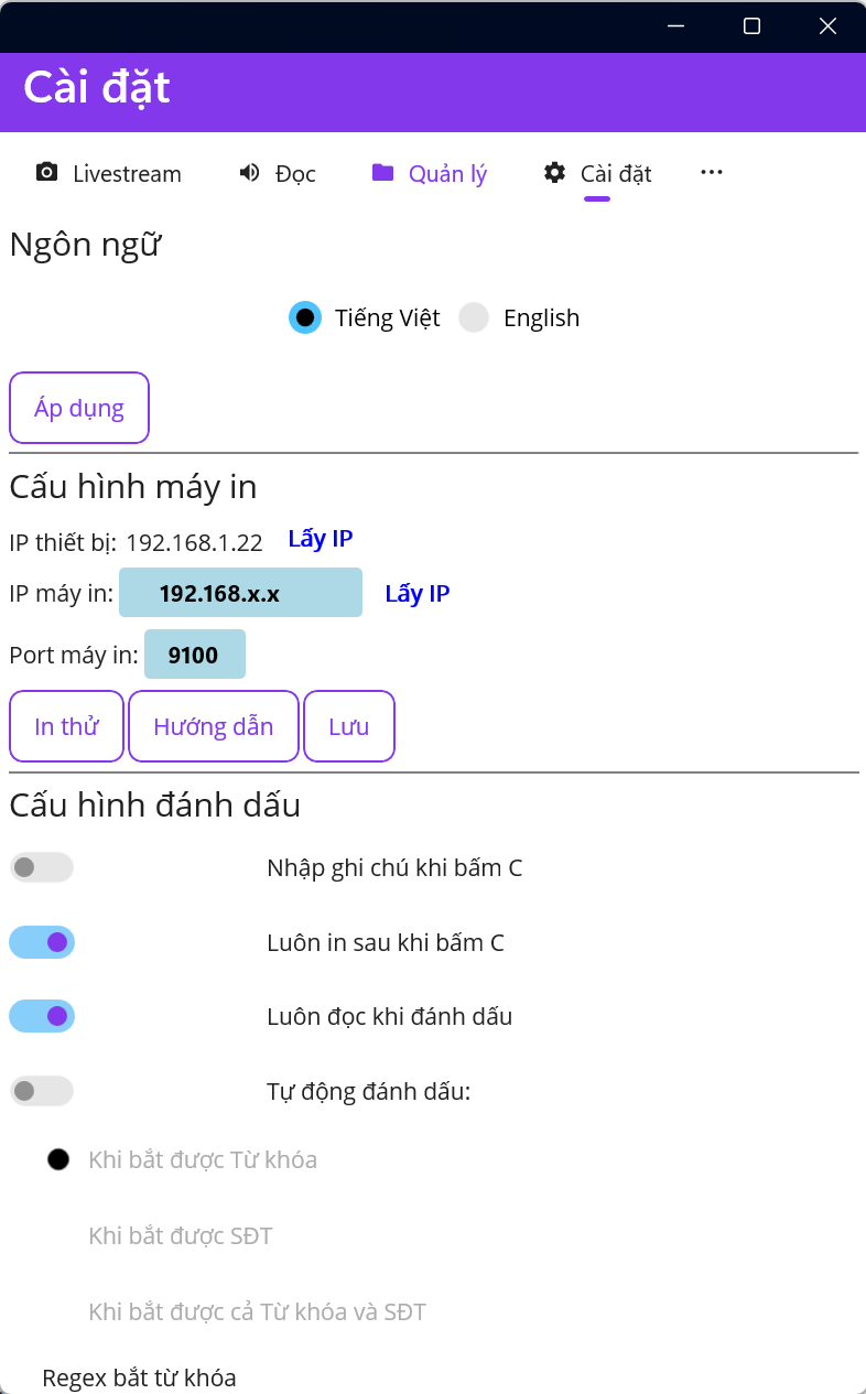google đọc bình luận livestream trên tiktok